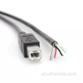 OEM/ODM Open Wire Cord Pigtail Data Chave